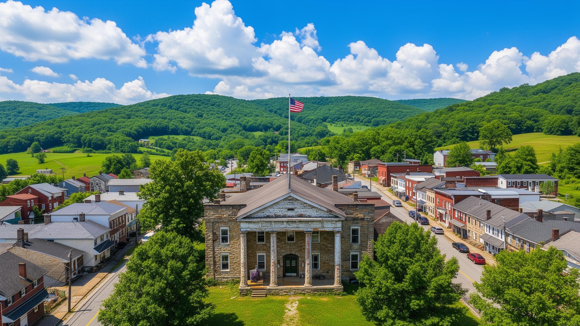 Scenic view of Jefferson County, West Virginia